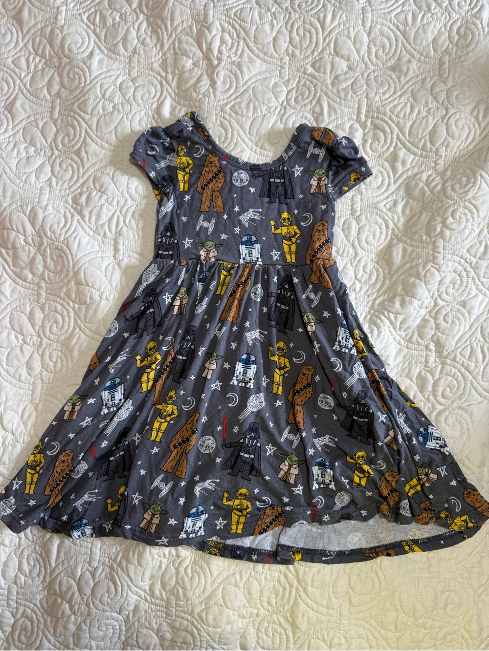 Disney Star Wars Little Sleepies collaboration 3T twirl dress